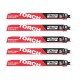 Pjūkleliai karbidiniais dantimis MILWAUKEE TCT Torch Nitrus 230mm 8tpi, 5vnt. 1