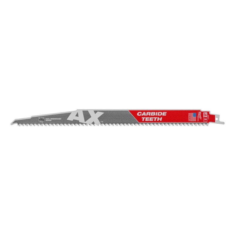Pjūklelis karbidiniais dantimis MILWAUKEE TCT AX 300mm 5tpi 1