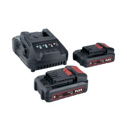 Akumuliatorių rinkinys FLEX P-SET 22Q 18V 2x2,5Ah