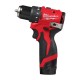Akumuliatorinis gręžtuvas MILWAUKEE M12 BLDDRC-202C 1