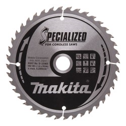 Pjovimo diskas medienai MAKITA 165x1,6x20 T40 18°