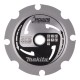 Pjovimo diskas cementinio pluošto medžiagoms MAKITA 165x2,3x20mm 4T 12° 1 Pjovimo diskas cementinio pluošto medžiagoms MAKITA 165x2,3x20mm 4T 12° 1