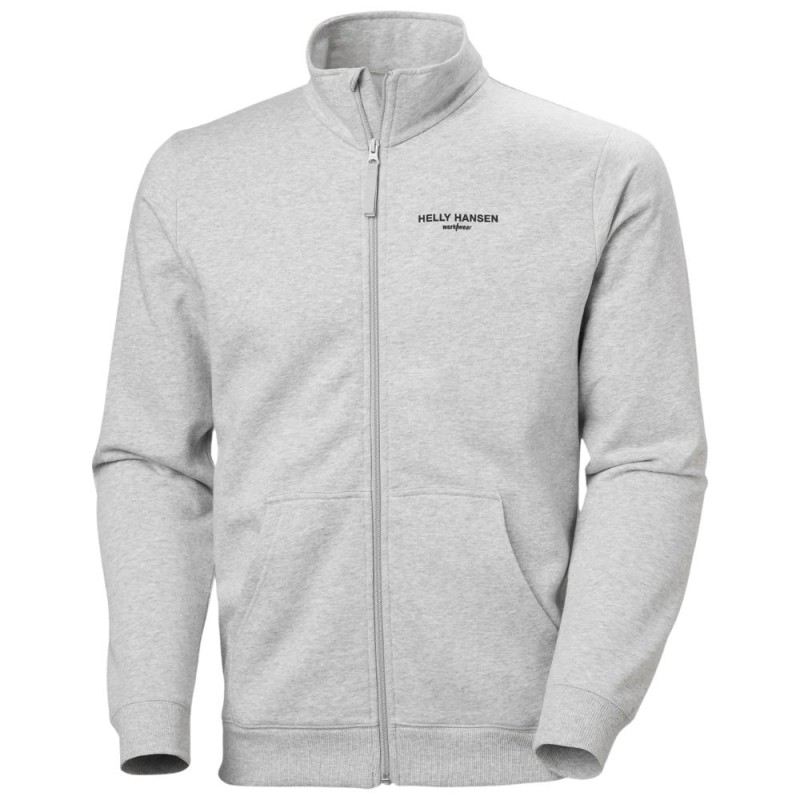 Džemperis HELLY HANSEN Classic Logo Zip, pilkas 1