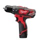 Akumuliatorinis smūginis gręžtuvas MILWAUKEE M12 BPD-202C 1