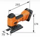 Akumuliatorinis siaurapjūklis FEIN F-IRON Jig 26 AS 2