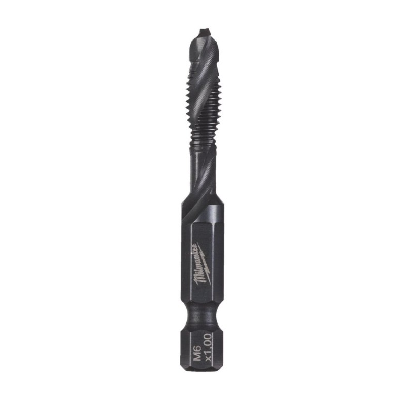 Kombinuotas grąžtas-sriegiklis MILWAUKEE HSS-G M6 57mm 1/4" 1