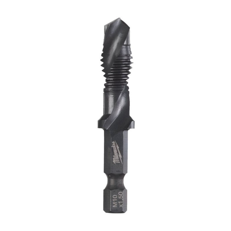 Kombinuotas grąžtas-sriegiklis MILWAUKEE HSS-G M10 58mm 1/4" 1