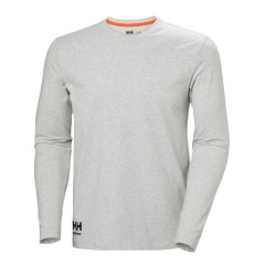 Marškinėliai ilgomis rankovėmis HELLY HANSEN Kensington Longsleeve, šviesiai pilki