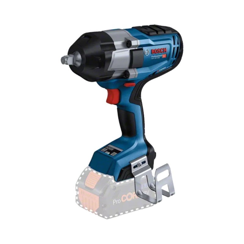 Akumuliatorinis smūginis veržliasukis BOSCH GDS 18V-1000 Solo C 1