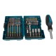 44 dalių sukimo antgalių rinkinys MAKITA E-25096 1 44 dalių sukimo antgalių rinkinys MAKITA E-25096 1