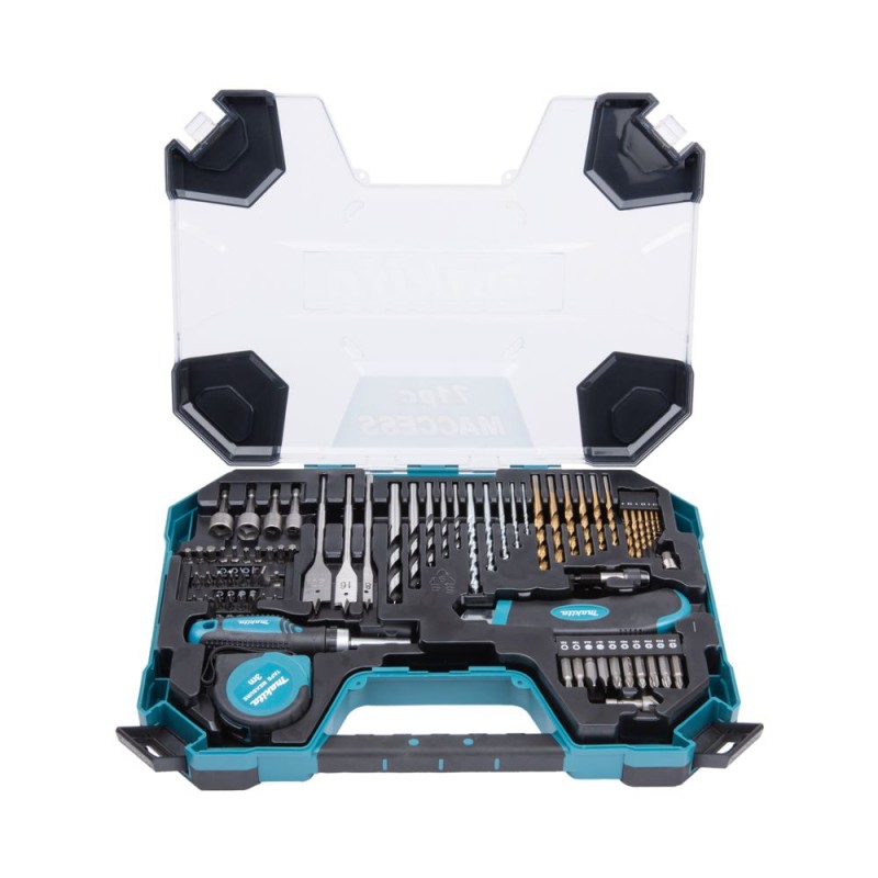 71 dalies sukimo antgalių ir grąžtų rinkinys MAKITA E-22589 1 71 dalies sukimo antgalių ir grąžtų rinkinys MAKITA E-22589 1