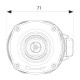 Tiesinis šlifuoklis Suhner USC 25-R 100035455 3