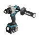 Akumuliatorinis gręžtuvas MAKITA DDF492RTJ 2 Akumuliatorinis gręžtuvas MAKITA DDF492RTJ 2