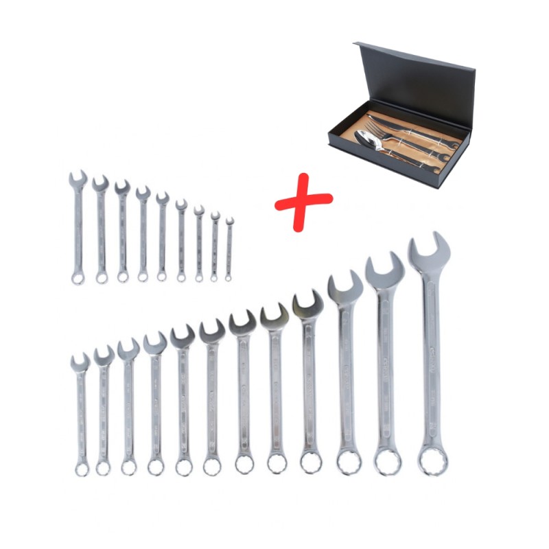 Kombinuotų veržliarakčių rinkinys KS TOOLS 6-32mm, 21vnt. 517.0043SA 1 Kombinuotų veržliarakčių rinkinys KS TOOLS 6-32mm, 21vnt. 517.0043SA 1