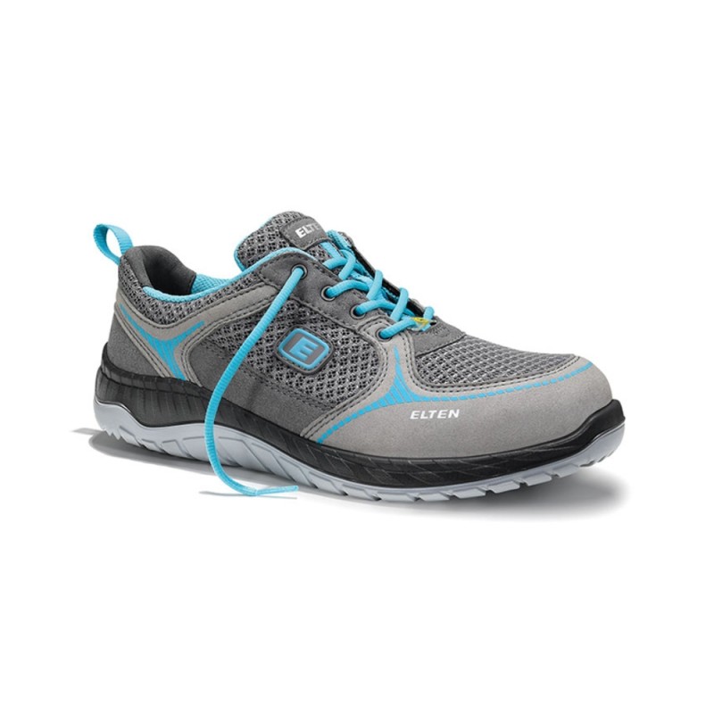 Moteriški batai ELTEN Melli Grey Low ESD S1P 39, juodi 1