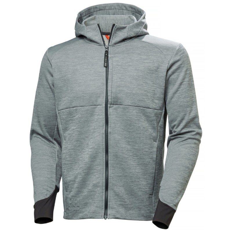 Džemperis HELLY HANSEN Tech Hooded Midlayer, pilkas 1