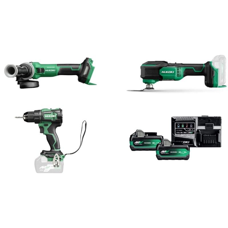 Akumuliatorinių įrankių rinkinys HiKOKI KC18MV006+ 1