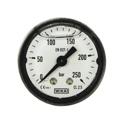Manometras R+M 250bar 1/8"