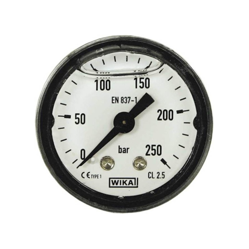 Manometras R+M 250bar 1/8" 1