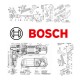 Metalinė nosis plastikinėms jungtims viniakalei BOSCH GNB 18V 1