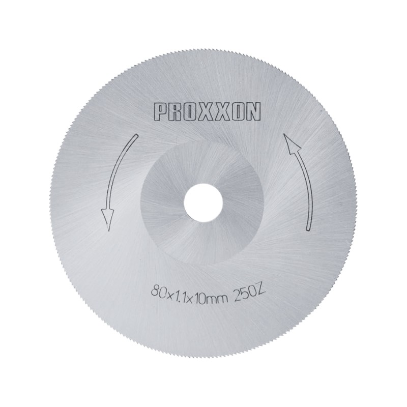 Pjovimo diskas PROXXON HSS 80x1,1x10mm 1
