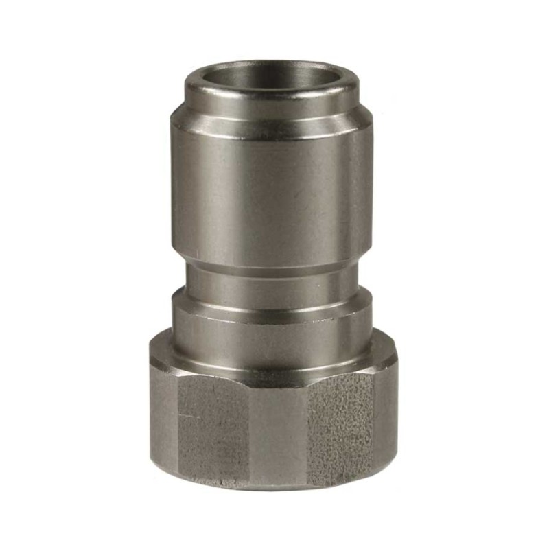 Nerūdijančio plieno jungtis ST-3100 vidiniu sriegiu 1/2 R+M 1