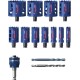 14 dalių kietmetalio karūnų rinkinys BOSCH Multi Material 3