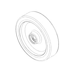 Didysis ratukas plovimo mašinai NILFISK SC401 200x50mm