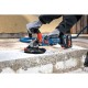Akumuliatorinis betono šlifuoklis BOSCH GBR 18V-15 S Solo LB 3 Akumuliatorinis betono šlifuoklis BOSCH GBR 18V-15 S Solo LB 3