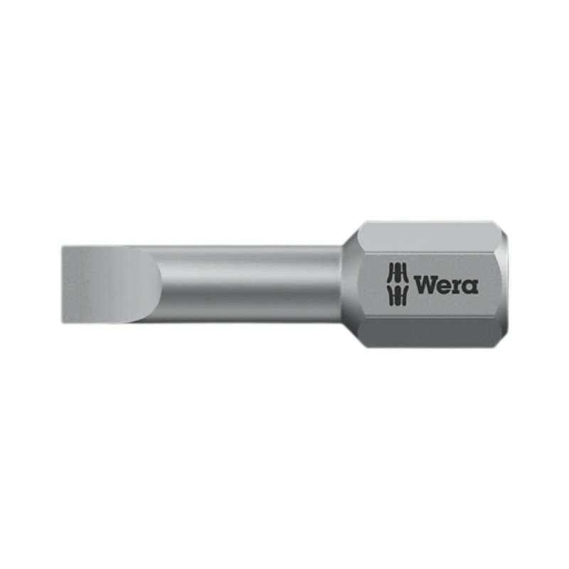 Plokščias atsuktuvo antgalis WERA 800/1 TZ 0,5x4,0x25mm 1