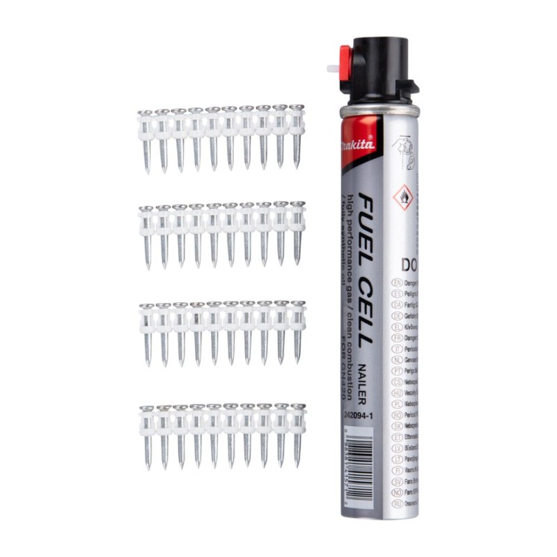 Premium vinys betonui MAKITA 3,1x27mm, 1000vnt. su priedu 1 Premium vinys betonui MAKITA 3,1x27mm, 1000vnt. su priedu 1