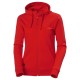 Moteriškas džemperis HELLY HANSEN W Classic Zip Hoodie, raudonas 1