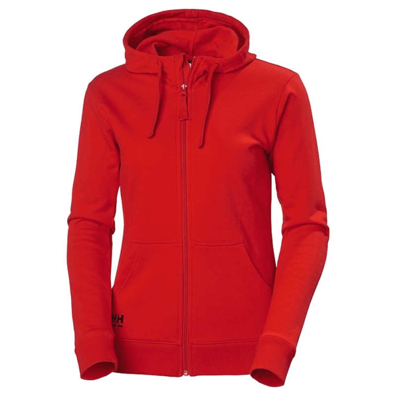 Moteriškas džemperis HELLY HANSEN W Classic Zip Hoodie, raudonas 1