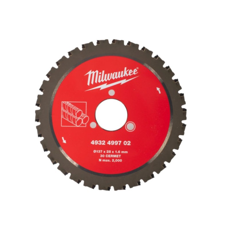 Pjovimo diskas armatūrai MILWAUKEE 137x28x1,6x30mm 1