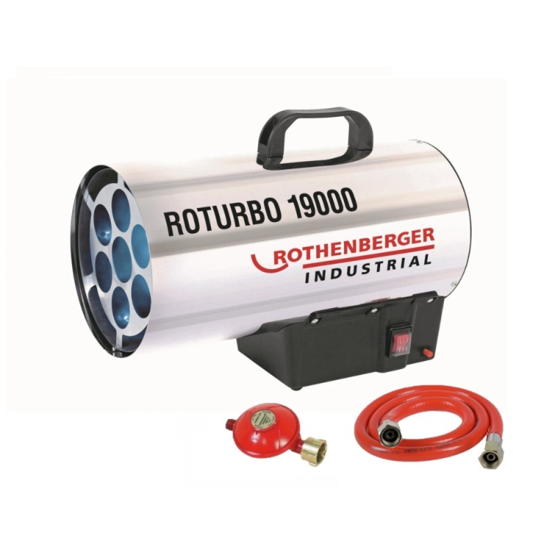 Dujinis šildytuvas ROTHENBERGER Roturbo 19000 18,5kW su priedais 1