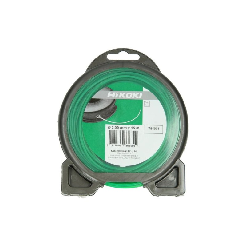 Žoliapjovės galvutės valas apvalus HiKOKI 15mx2mm 1