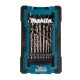 25 dalių metalo grąžtų komplektas MAKITA HSS-G 2 25 dalių metalo grąžtų komplektas MAKITA HSS-G 2