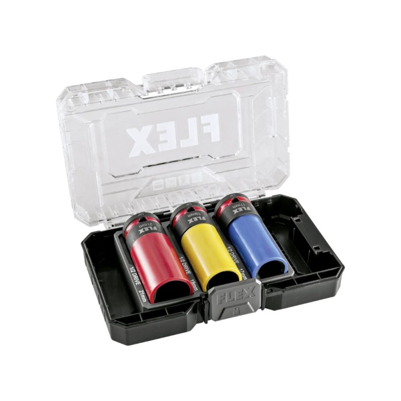 Smūginių galvučių rinkinys FLEX IPS D17-21 1/2" 1