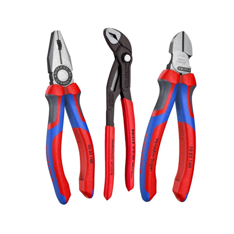 3 dalių replių rinkinys KNIPEX 002009V01 1