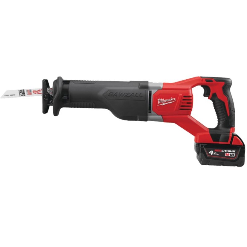 Akumuliatorinis tiesinis pjūklas MILWAUKEE M18 BSX-402C 1 Akumuliatorinis tiesinis pjūklas MILWAUKEE M18 BSX-402C 1