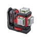 Kryžminis lazerinis nivelyras FLEX ALC 3/360-G/R 12V 6