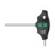 Šešiakampis atsuktuvas su T-formos rankena WERA 454 Hex-Plus HF 3x100mm 1