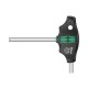 Šešiakampis atsuktuvas su T-formos rankena WERA 54 Hex-Plus HF 5x150mm 1