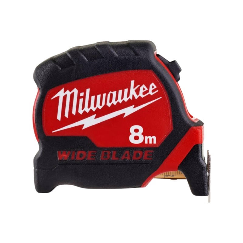 Plačios juostos ruletė MILWAUKEE 8mx33mm 1 Plačios juostos ruletė MILWAUKEE 8mx33mm 1
