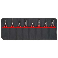 8 dalių žiedų suspaudimo replių rinkinys KNIPEX 001958V02