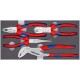 4 dalių replių rinkinys KNIPEX 002001V17 1