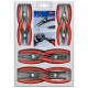 8 dalių replių rinkinys fiksavimo žiedams KNIPEX 002004SB 1 8 dalių replių rinkinys fiksavimo žiedams KNIPEX 002004SB 1