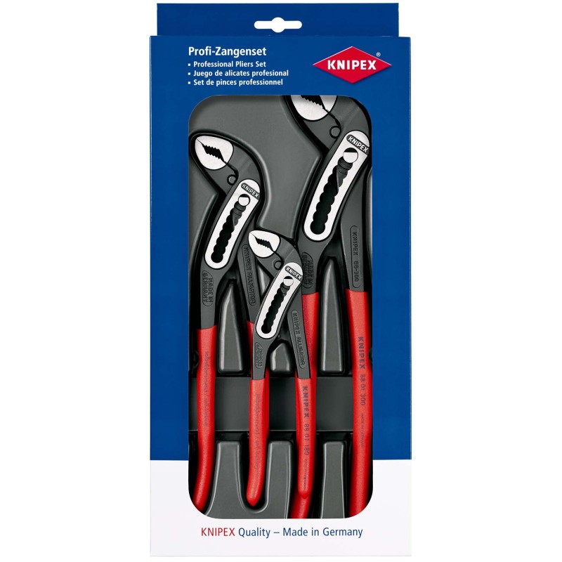 3 dalių vamzdinių replių rinkinys KNIPEX Alligator 002009V03 1 3 dalių vamzdinių replių rinkinys KNIPEX Alligator 002009V03 1