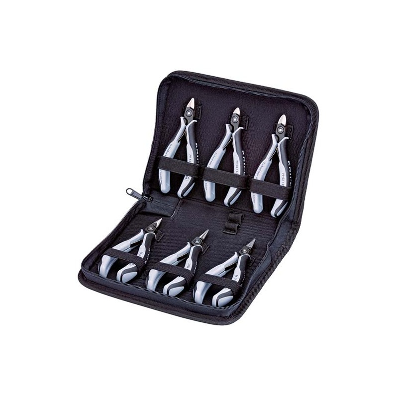 Antistatinis 6 dalių elektriko replių rinkinys KNIPEX 002016PESD 1