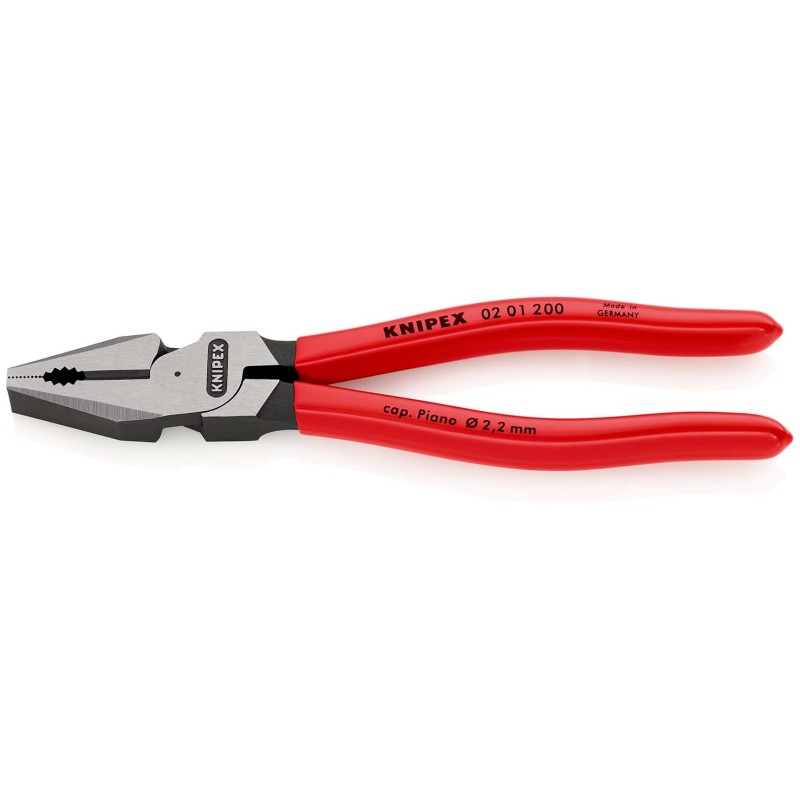 Kombinuotos didelės svertinės jėgos replės KNIPEX 0201200SB 1